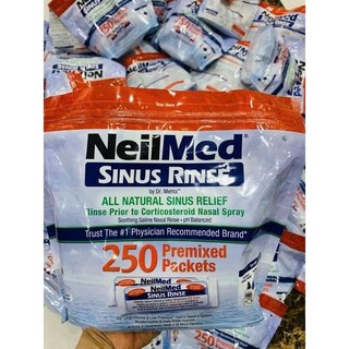 [Tách Set] Muối Rửa Mũi Neilmed Sinus Rinse Hàng Nhập Khẩu Mỹ