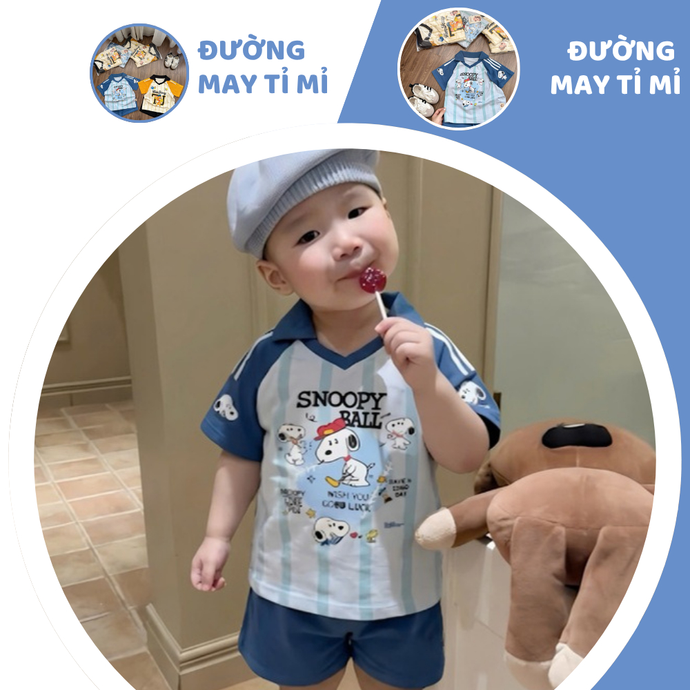 [À ƠI SHOP] D66- set 2 bộ cộc snoopy và tom- a100.383