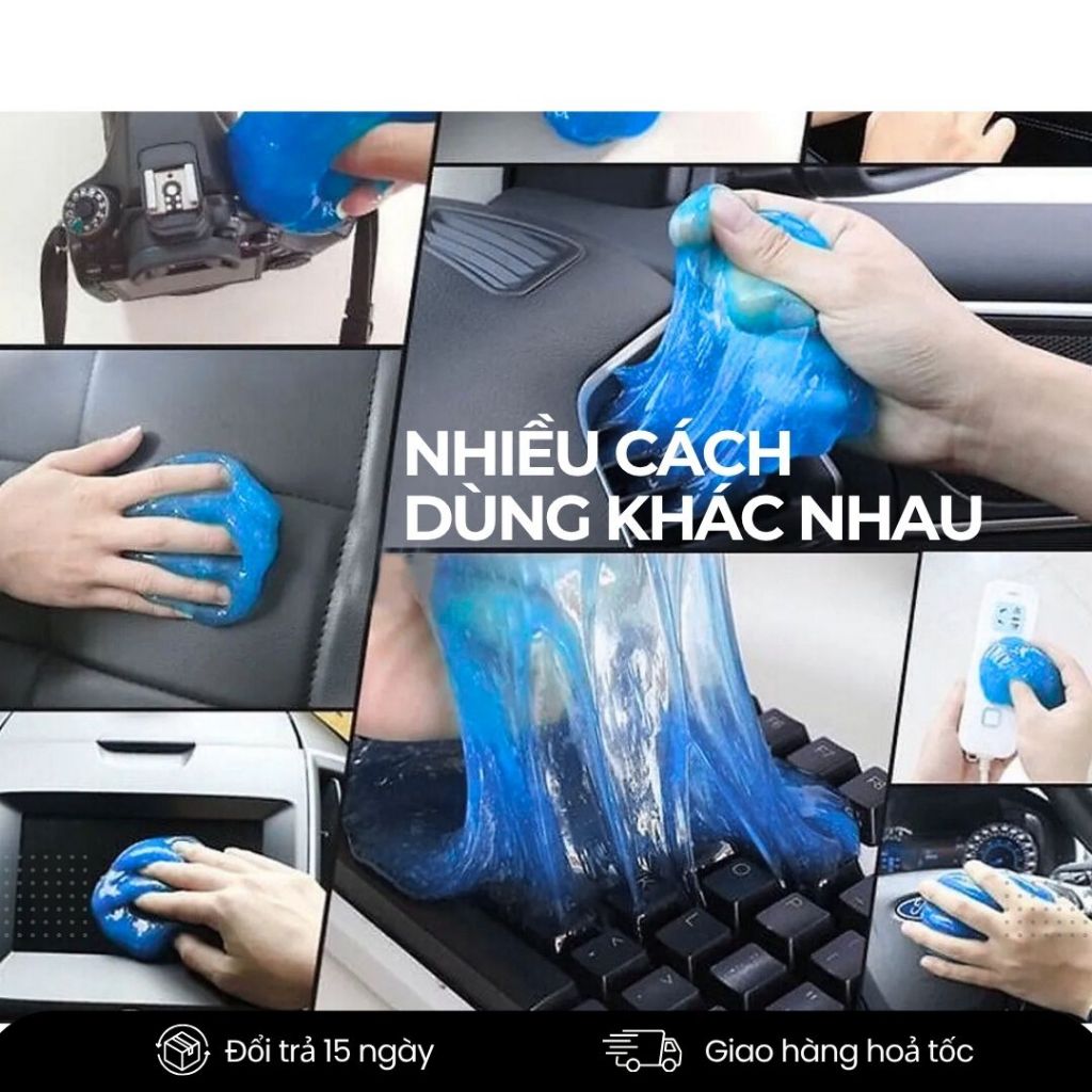 Gel Vệ Sinh Máy Ảnh, Ống Kính Đa Năng – Dụng Cụ Làm Sạch Laptop, Điện Thoại, Máy Ảnh, Nội Thất Ô Tô