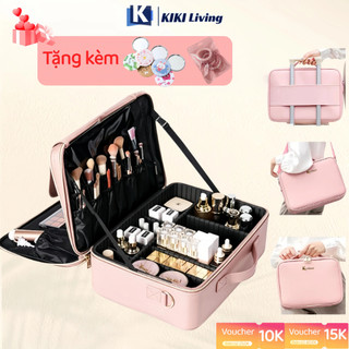 [🎁 Tặng Quà + Sẵn Hàng] Cốp Makeup Đủ Size S/M/L - Nhiều Ngăn To Rộng - Dây Đeo Vai Cài Vali - Du Lịch Tiện Lợi Mang Đi​