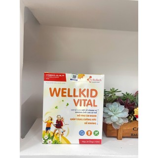 N-Biotech Wellkid Vital Bổ Sung 13 Loại Vitamin Và Khoáng Chất Cho Bé
