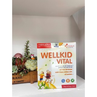N-Biotech Wellkid Vital Bổ Sung 13 Loại Vitamin Và Khoáng Chất Cho Bé