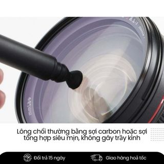 Bút Vệ Sinh Lens Máy Ảnh 2 Trong 1 Kèm Chổi Lau – Phụ Kiện Làm Sạch Cho Máy Ảnh, Ống Kính, Máy Quay