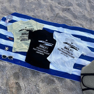 Áo Thun Giấy BabyTee Free Size Daily Graphic 07 Nhiều Màu | SSSTORE.Aesthetic