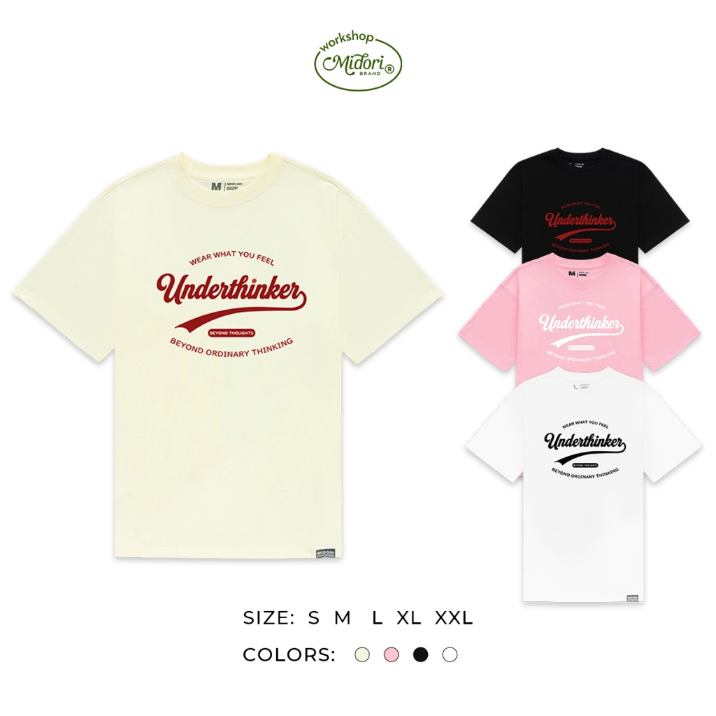 Áo Thun WEAR WHAT YOU FEEL Unisex Cotton Cao Cấp Phông Nam Nữ Local Brand | MI MIDORI