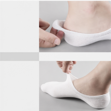 Tất Nam Cổ Thuyền Siêu Mỏng Thoáng Khí Khử Mùi Chống Hôi Chân Cho Mùa Hè-SoftStep