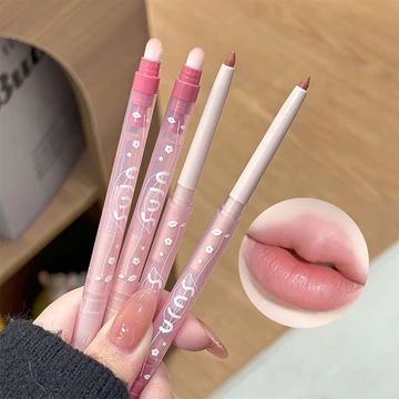 🍓Bliboli🍓Chì kẻ viền môi, tạo hình môi dạng chì vặn tạo kiểu cho môi đầy đặn mỹ phẩm makeup nội địa trung