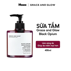 Sữa tắm sáng da Grace and Glow Black Opium Brightening Body Wash 400ml