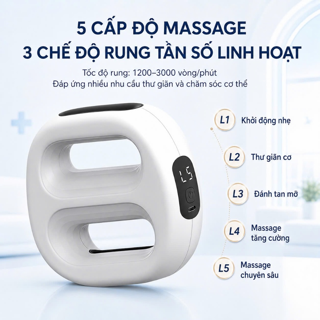 Đai Quấn Nóng Tan Mỡ Bụng Vibro, Máy Massage Rung Lắc Giảm Béo Đốt Mỡ Bụng Tại Nhà Cho Mẹ Sau Sinh