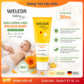 Kem chống hăm Weleda Đức hữu cơ CAO CẤP (chuẩn Đức) Organic BIO -Nội địa Đức Đủ Bill