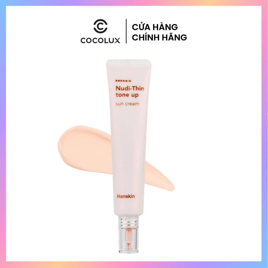 Kem Chống Nắng Hanskin Nudi - Thin Tone Up Sun Cream 40ml