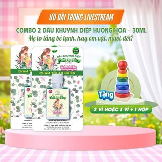 [CHỈ TRONG LIVESTREAM] Dầu Khuynh Diệp Hộp/Vỉ Khuynh Diệp Cho Bé Yêu