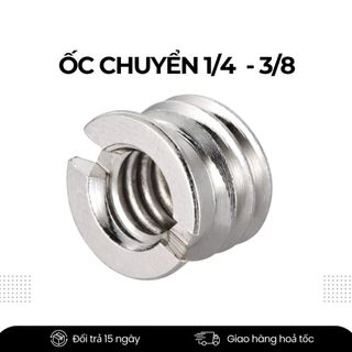 Ốc 1/4 Gắn Gimbal & Plate Chân Máy – Ốc Vặn Chuẩn Tripod Gắn Máy Ảnh, Gimbal