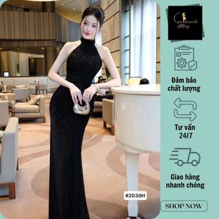 Đầm body nhúng phối ren Eva hamichi
