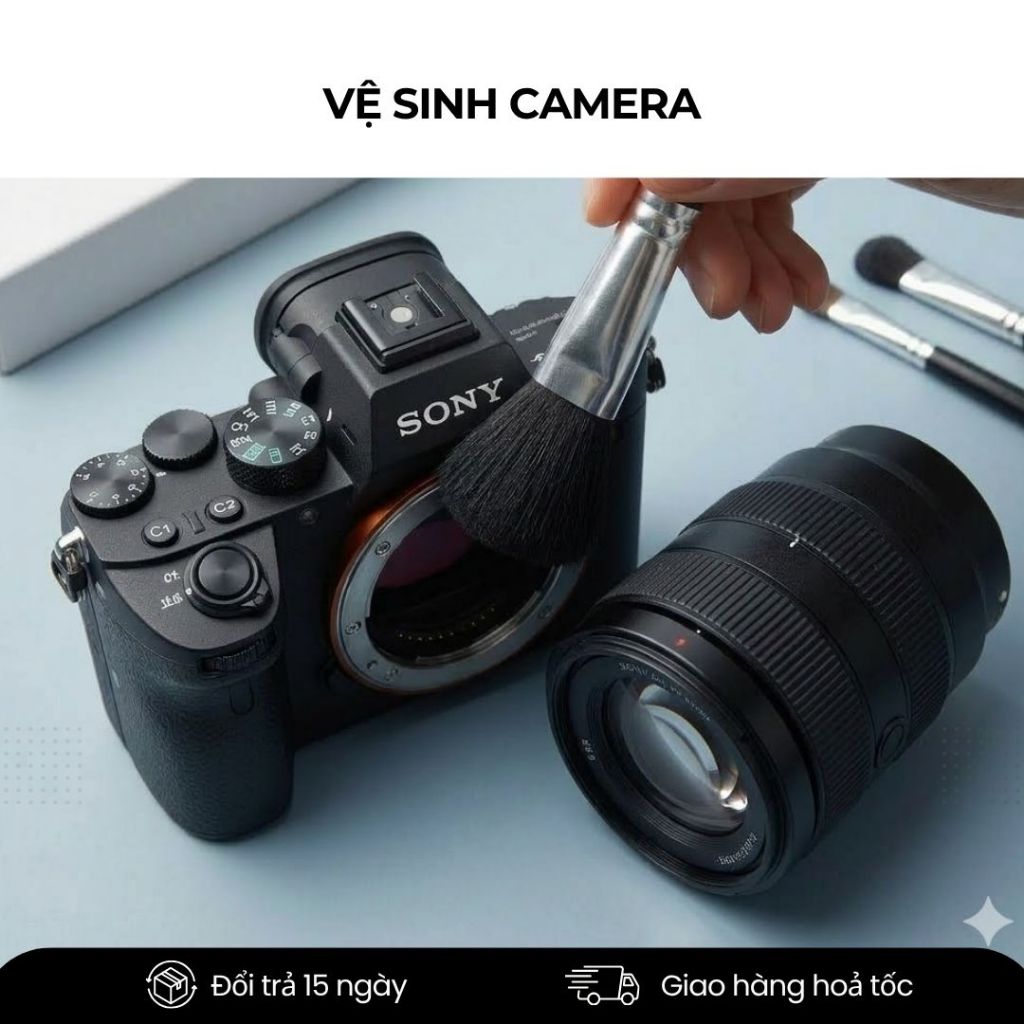 Chổi Cọ Vệ Sinh Laptop Quét Bụi Điện Tử Lông Mịn Chống Xước Làm Sạch Màn Hình Bàn Phím Hiệu Quả