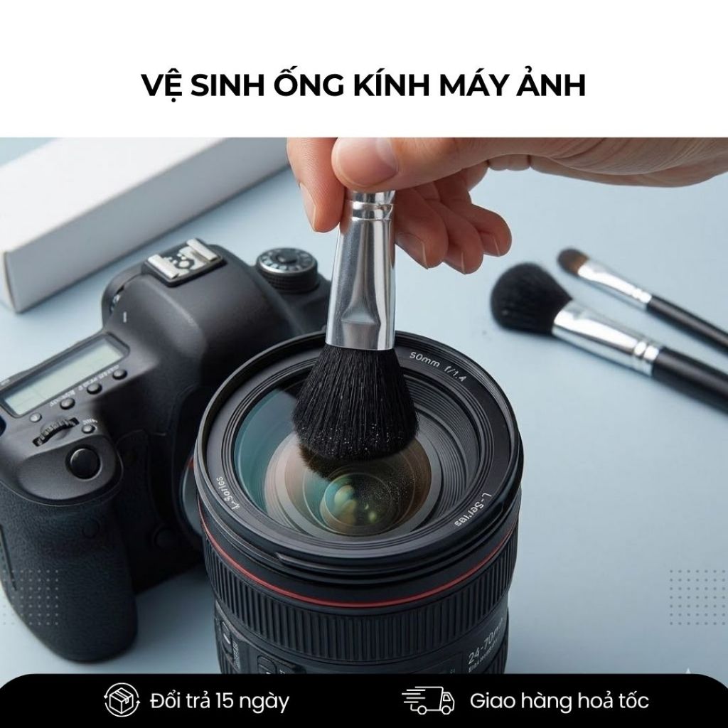 Chổi Cọ Vệ Sinh Laptop Quét Bụi Điện Tử Lông Mịn Chống Xước Làm Sạch Màn Hình Bàn Phím Hiệu Quả