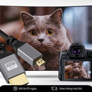 Dây HDMI Lò Xo Ngắn Cho Máy Ảnh SONY - CANON – Truyền Hình Ảnh Monitor HDMI / MINI HDMI / MICRO HDMI