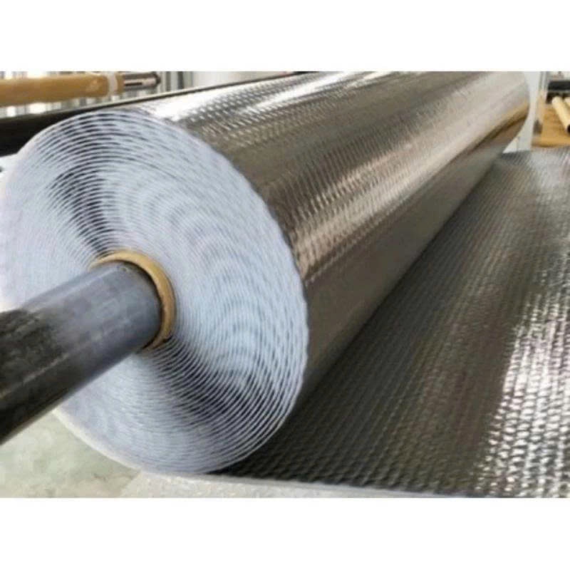 Tấm cách nhiệt chống nóng 2 lớp mặt bạc, ở giữa có lớp túi khí giúp cách nhiệt và cách âm tốt (Khổ Ngang 1,55m dày 4mm)