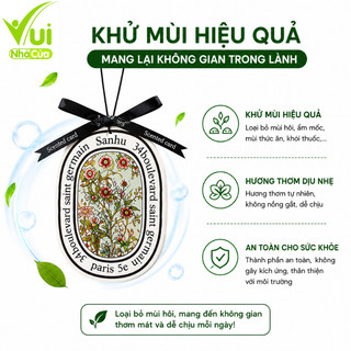 Dây Thơm Treo Tủ Quần Áo Khử Mùi Hôi, Đuổi Muỗi GD220 - Sáp Nén Thơm Treo Xe Ô Tô, Tủ Quần Áo