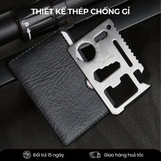 Thẻ Đa Năng lắp Plate máy ảnh bỏ ví 10 Trong 1 – Phụ Kiện Hỗ Trợ Quay Chụp Ảnh, Unbox khui hộp sản phẩm