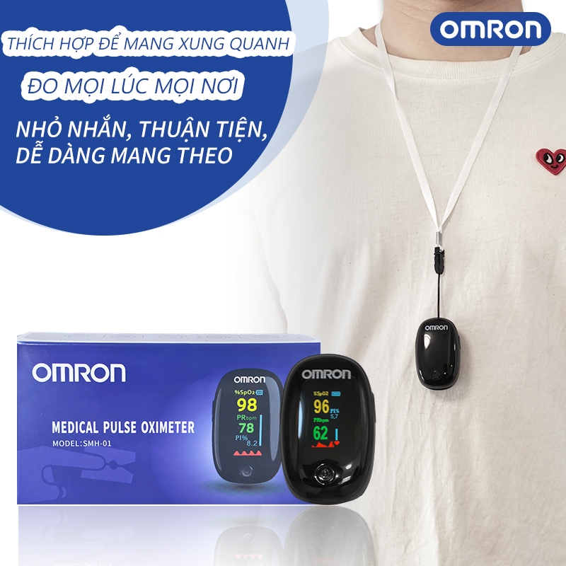 Máy Đo Nồng Độ Oxi Trong Máu và nhịp tim máy đo Spo2