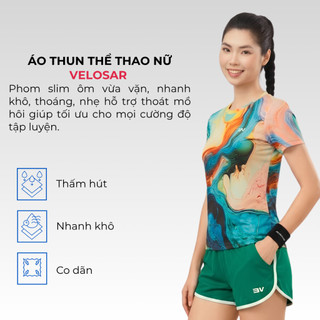 Áo Thể Thao Nữ Velosar RTS-20061 Đa Năng Thoải Mái, Thấm Hút, Nhanh Khô