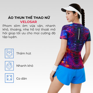 Áo Thể Thao Nữ Velosar RTS-20063 Đa Năng Thoải Mái, Thấm Hút, Nhanh Khô
