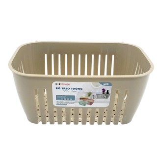 Rổ Nhựa HÌnh Chữ Nhật Dán Tường Đựng Gia Vị (H6), Đồ DÙng Nhà Bếp, Phòng Tắm Bằng Nhựa Châu Hưng Chắc Chắn Tiện Lợi