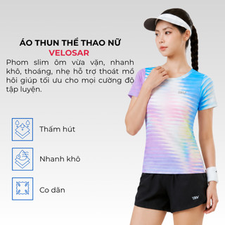 Áo Thể Thao Nữ Velosar RTS-20065 Đa Năng Thoải Mái, Thấm Hút, Nhanh Khô