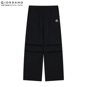 [GIORDANO | MINIONS] Quần Dài Nữ Ống Rộng Lưng Thun Pants 5415019-09