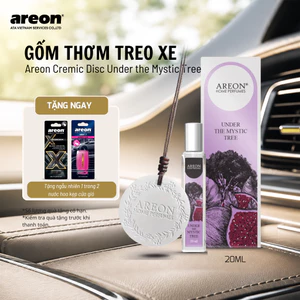 Gốm Thơm AREON Home & Car Under The Mystic Tree 20ml- Hương Thơm Huyền Bí, Treo Xe Ô Tô, Nhà Cửa