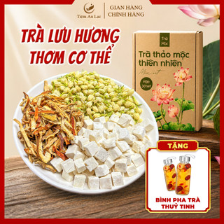 30 Set Trà Lưu Hương Thơm Cơ Thể Tặng Bình, Trà Thơm Không Cần Nước Hoa Chỉ Cần Thải Độc Đúng Cách