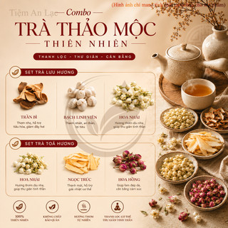 30 Set Trà Lưu Hương Thơm Cơ Thể Tặng Bình, Trà Thơm Không Cần Nước Hoa Chỉ Cần Thải Độc Đúng Cách