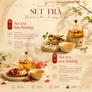 30 Set Trà Lưu Hương Thơm Cơ Thể Tặng Bình, Trà Thơm Không Cần Nước Hoa Chỉ Cần Thải Độc Đúng Cách