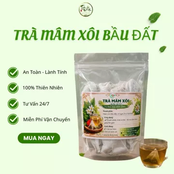 Trà Mâm Xôi (Bầu Đất) Túi Lọc – Thanh Nhiệt, Mát Cơ Thể, Hỗ Trợ Tiêu Hóa, Trà Thảo Dược Thiên Nhiên| Trà Mộc Hoa