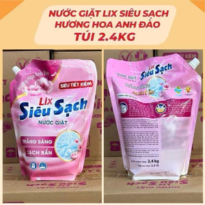 TÚI NƯỚC GIẶT LIX HOA ANH ĐÀO 2.4KG