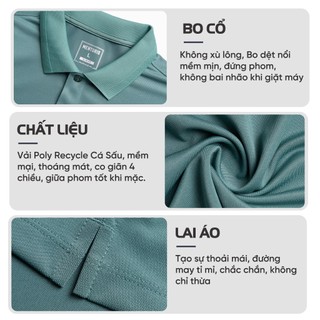 Áo Polo Nam MENTORIS Vải Cotton Cá Sấu, Form Regular Fit Tôn Dáng, Siêu Thoáng Khí, Bản Giới Hạn MPS