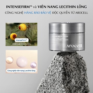 Kem Dưỡng Vùng Cổ Arocell Hỗ Trợ Mờ Nhăn Cải Thiện Đàn Hồi Dưỡng Ẩm Super Neck Cream 80g