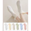 Tất/Vớ Nữ Cổ Ngắn/Cổ Trung Cotton Vintage – Màu Trơn Basic, Mềm Mại, Thoáng Khí & Khử Mùi- Soft Step