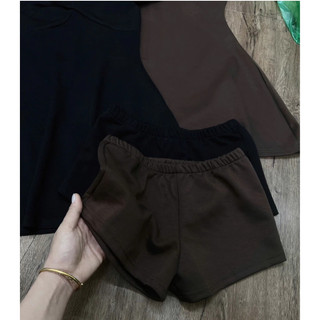 Váy MPB Trễ Vai Cổ Đổ Tôn Dáng Sang Chảnh, Đầm Body Xòe Ngắn Kèm Quần Lót Rời Đi Chơi Dự Tiệc (Sẵn)