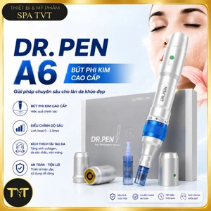 DR.PEN A6 - BÚT PHI KIM CẤY KIM NANO, CẤY PHẤN, CẤY TẢO, MÁY CHĂM SÓC DA SPA THẨM MỸ VIỆN