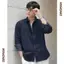 Áo Sơ Mi Denim Nam Nữ Dino x Yumi Chất Liệu Jean Cao Cấp Mềm Mịn Trẻ Trung Form Oversize Dễ Phối Đồ - SM06
