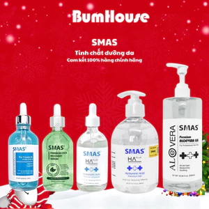 Serum dưỡng ẩm, dịu da SMAS HA Plus/ B5 Hydra/ Cica Recovery/ Aloevera 100ml 120ml 300ml 500ml
