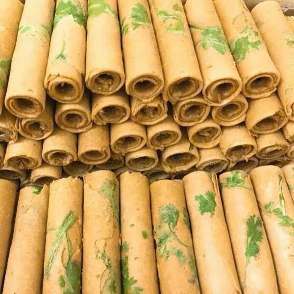 Bánh Ống Ngò Nhân Bơ Đậu Phộng Sầu Riêng