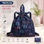 Ba Lô Dây Rút Gấp Gọn TN475-06 Hoa Hồng Vintage Chống Nước Vải Oxford Hàn Quốc Siêu Nhẹ