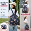 Ba Lô Dây Rút Gấp Gọn TN475-06 Hoa Hồng Vintage Chống Nước Vải Oxford Hàn Quốc Siêu Nhẹ