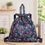 Ba Lô Dây Rút Gấp Gọn TN475-07 Họa Tiết Khỉ Hoạt Hình Chống Nước Vải Oxford Hàn Quốc Siêu Nhẹ Đa Năng