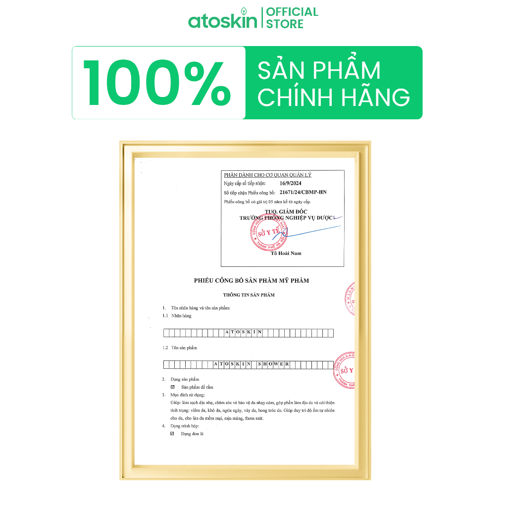 Sữa Tắm Viêm Da Cơ Địa Atoskin Shower 200ml - Hỗ Trợ Giảm Mẩn Đỏ, Giảm Ngứa Ngáy Giúp Da Khoẻ | BigBuy360 - bigbuy360.vn