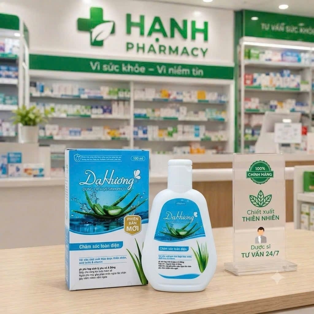 Dung dịch vệ sinh Phụ nữ Dạ Hương 100ml