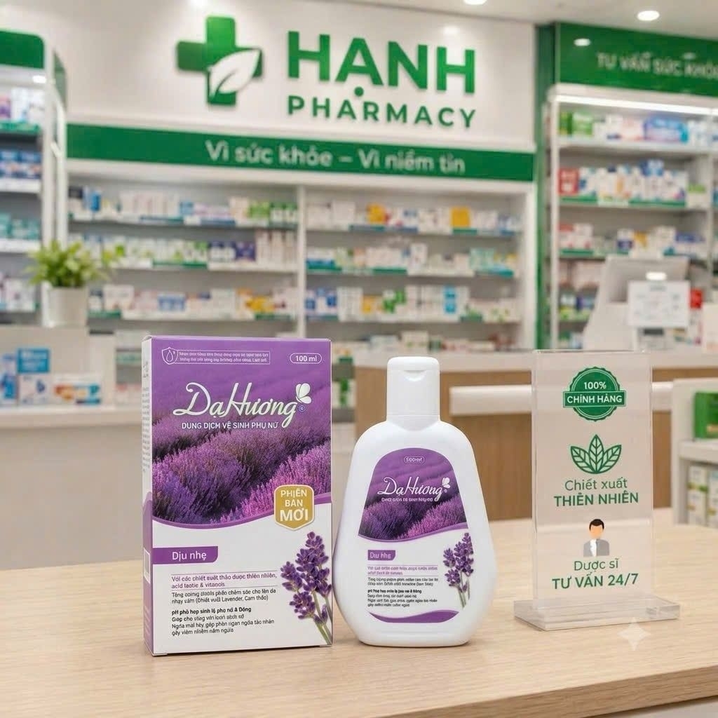 Dung dịch vệ sinh Phụ nữ Dạ Hương 100ml